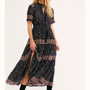Free People Rare Feelings  Maxi Dress Sz M. 🍁